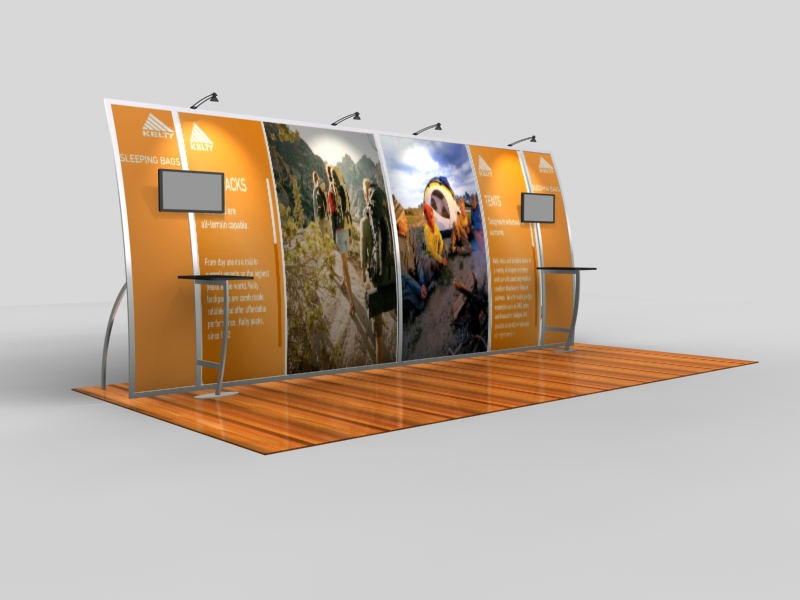 VK-2093 Portable Trade Show Exhibit -- Image 2