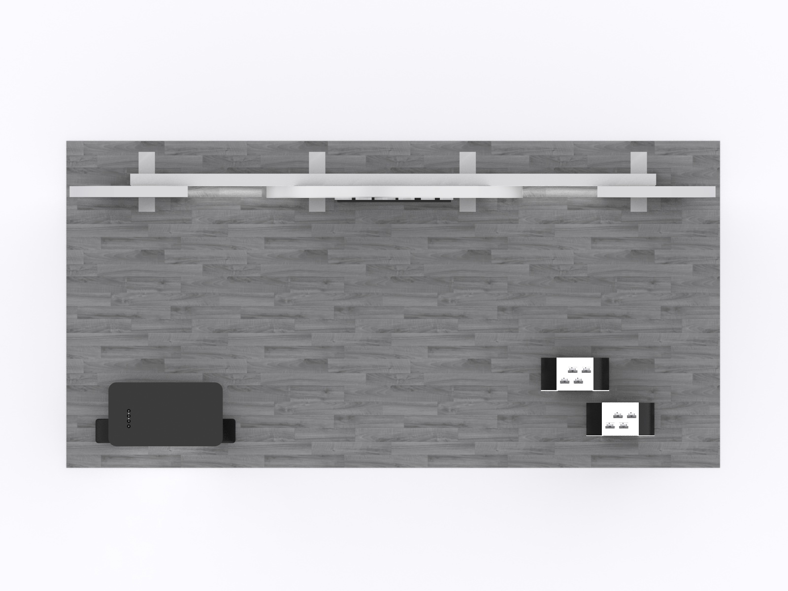 VK-6000 SuperNova Custom Lightbox -- Plan View