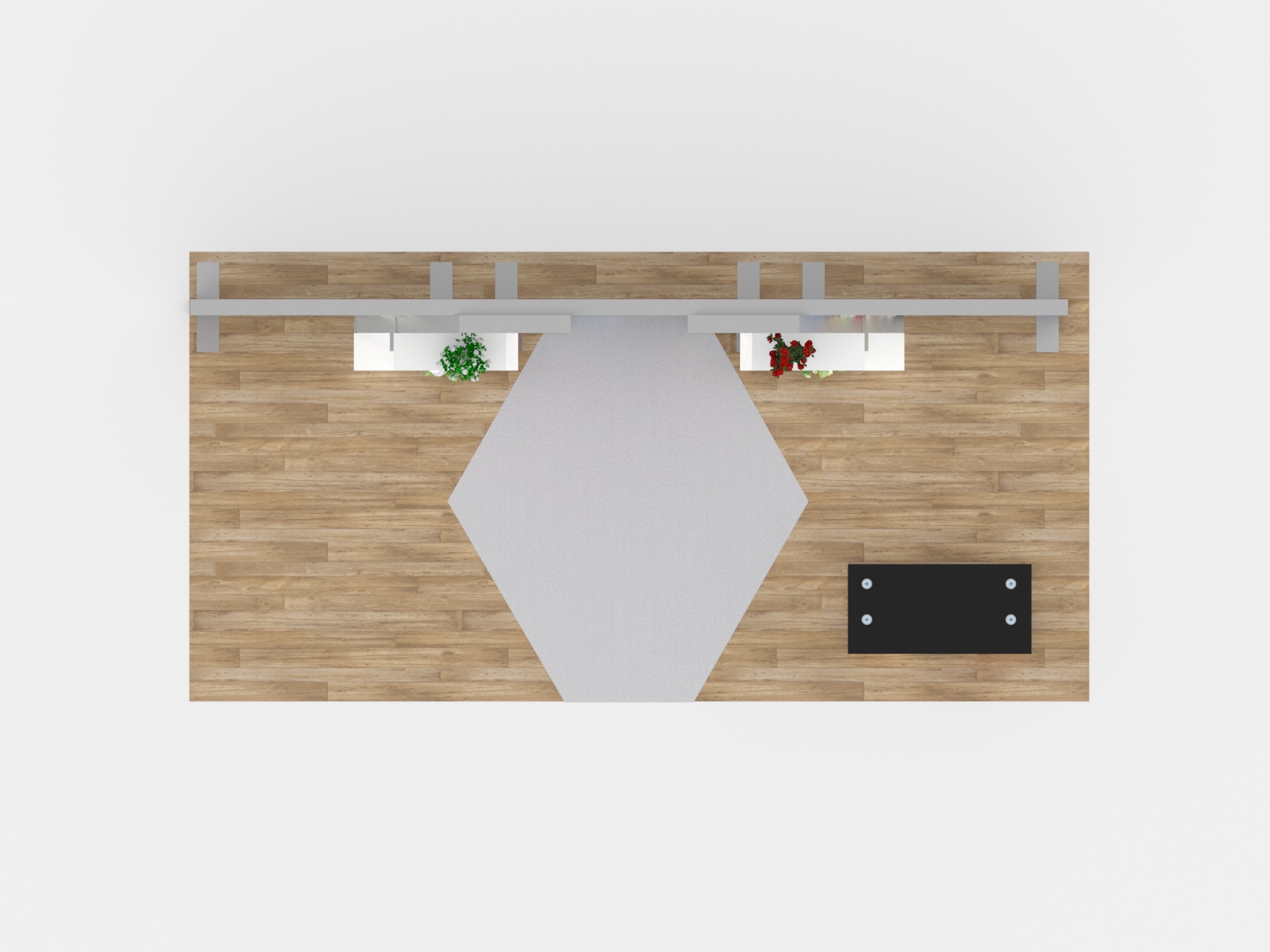 VK-4023 SuperNova LED Lightbox -- Plan View