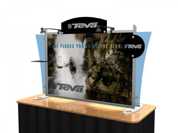 VK-1291 Portable Hybrid Trade Show Table Top Exhibit -- Image 3