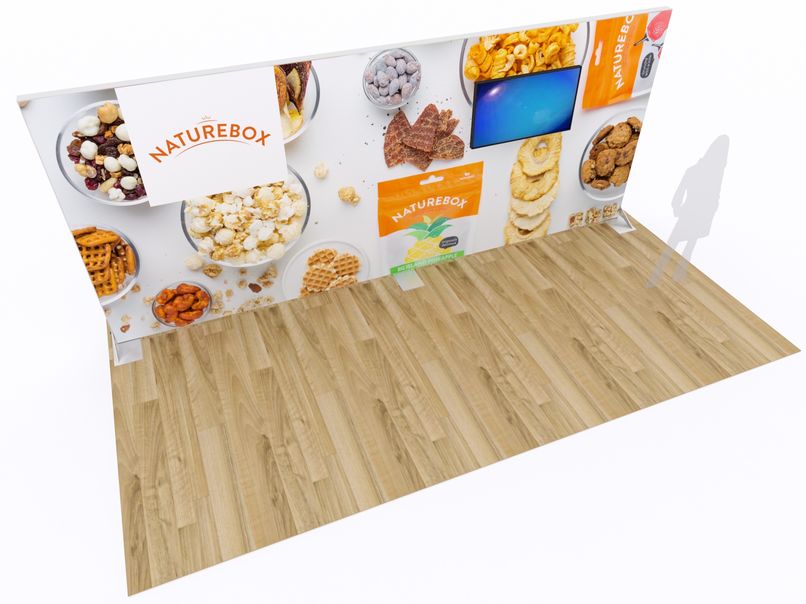 VK-2996 SEGUE Inline Exhibit with Fabric Graphic -- Image 2