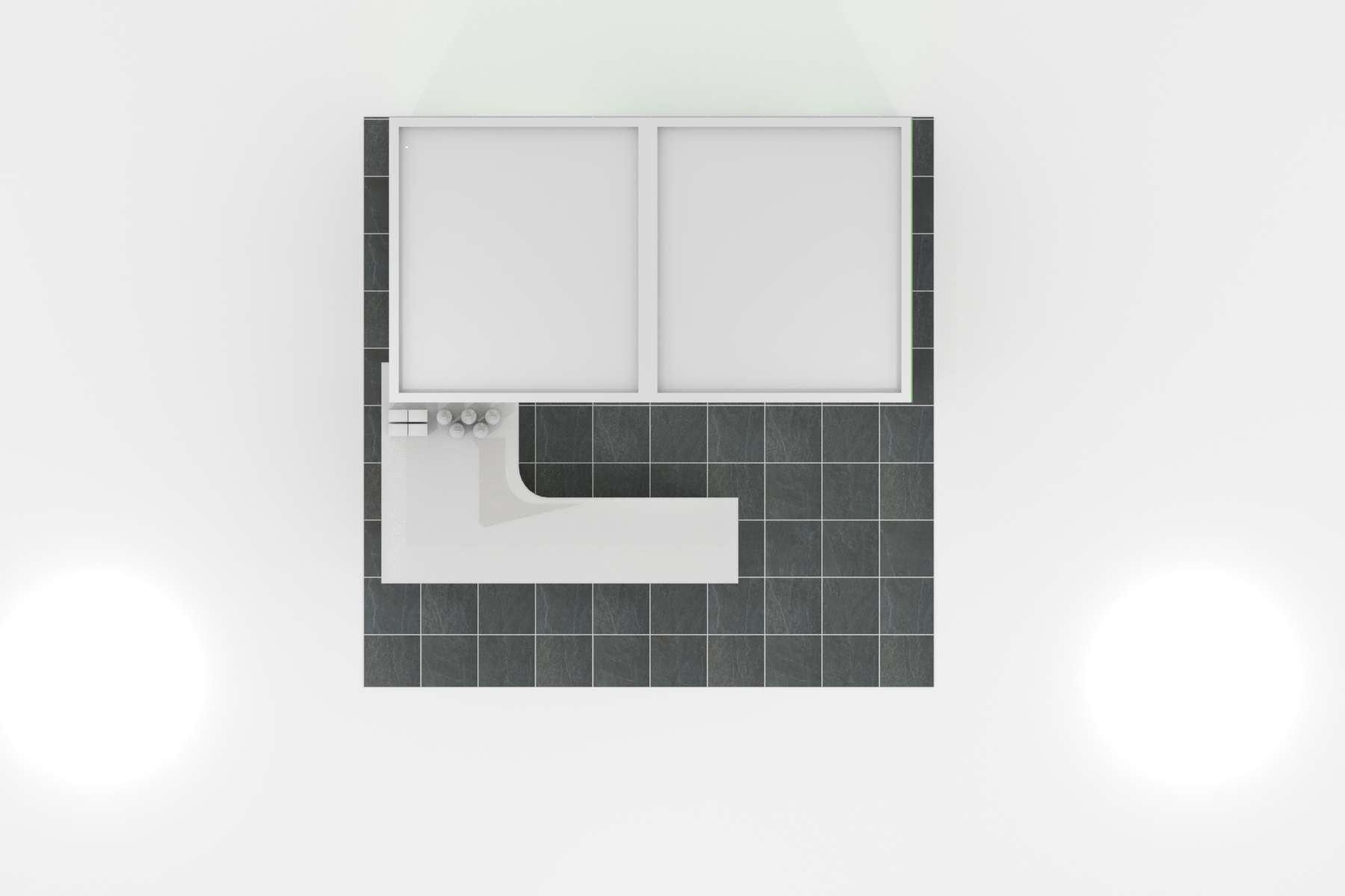 VK-1978 Gravitee Modular Inline Exhibit -- Plan View