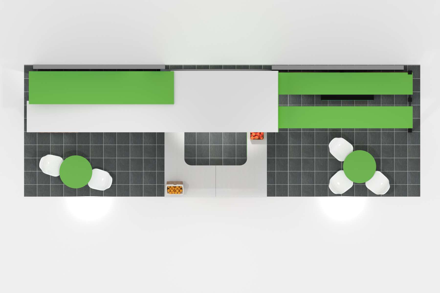 VK-3009 Gravitee Modular Inline Exhibit -- Plan View