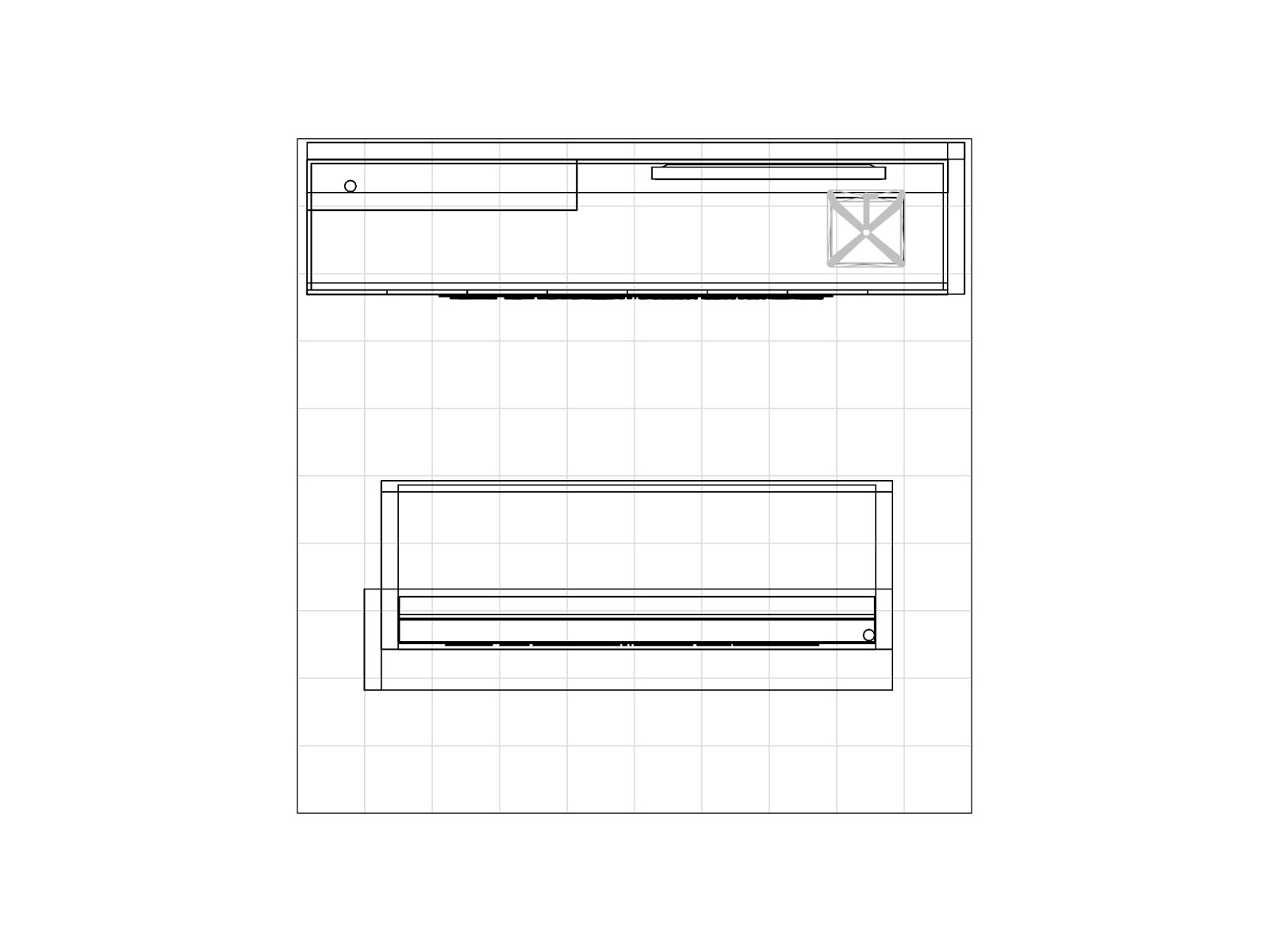 VK-1358 Trade Show Exhibit -- Plan View