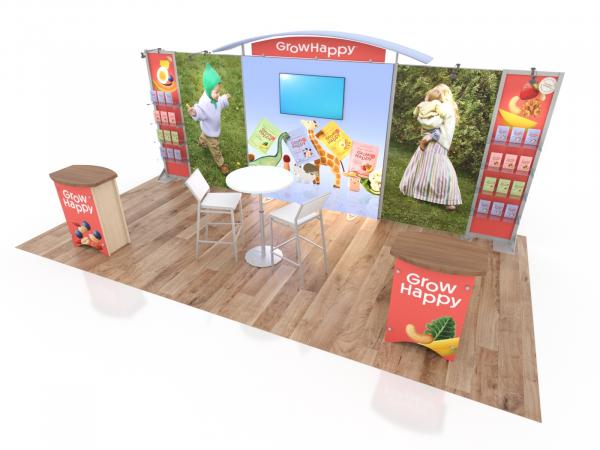 VK-4057 Trade Show Exhibit -- Alternate Version w/ Furniture